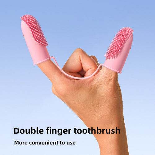 Pet supplies teeth cleaning finger cots
