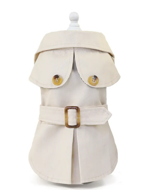 Classic British Trench Coat for Dogs & Cats
