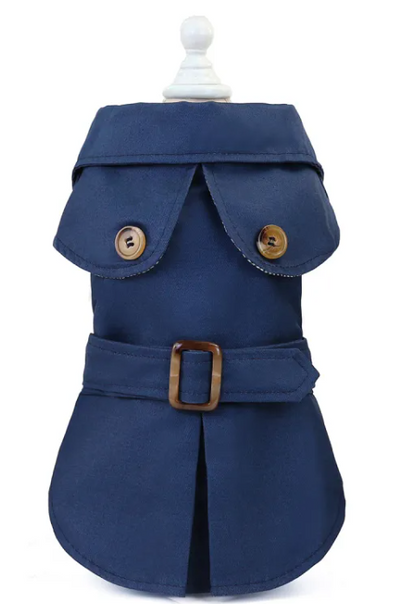Classic British Trench Coat for Dogs & Cats