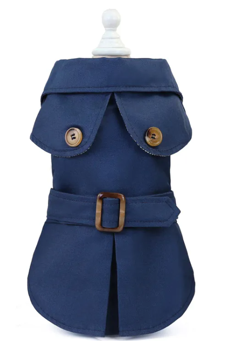 Classic British Trench Coat for Dogs & Cats