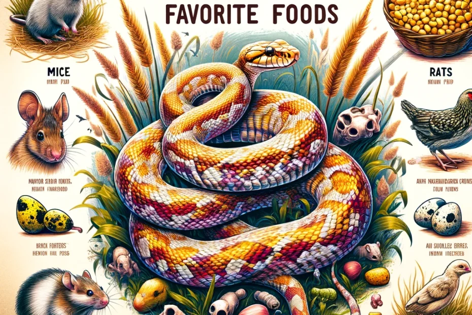 varied diet of corn snakes, including mice, rats, chicks, and quail eggs, to ensure your pet's health and vitality.