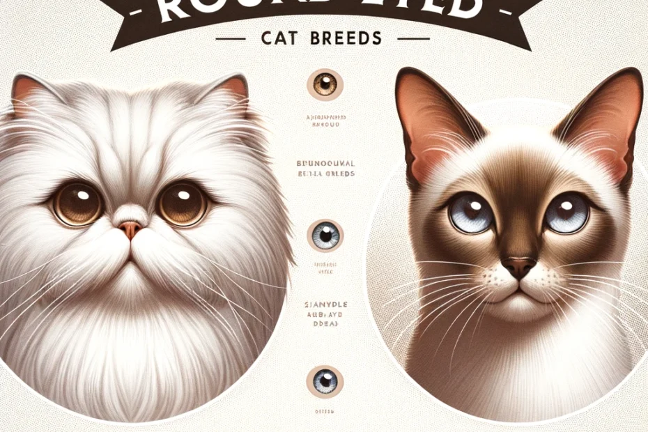 Round-Eyed Cat Breeds vs. Almond-Eyed Breeds
