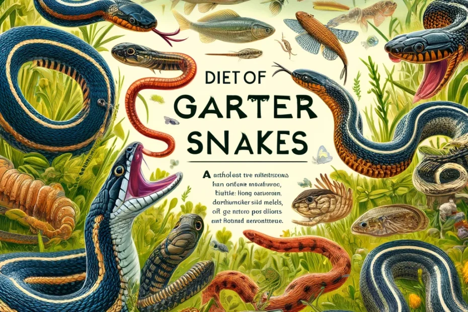 diet of garter snakes